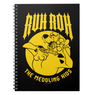 Ruh Roh Scooby-Doo Das Symbol der Medling Kids Notizblock