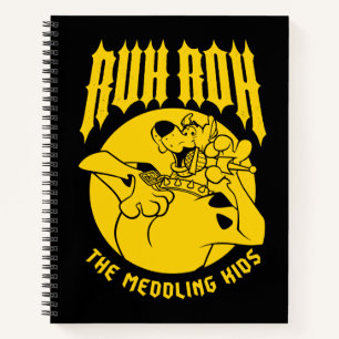 Ruh Roh Scooby-Doo Das Symbol der Medling Kids Notizbuch