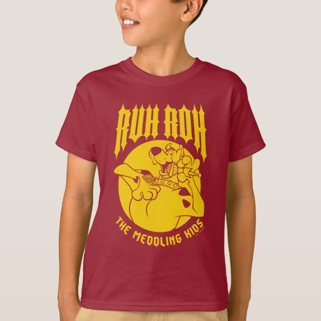 Ruh Roh Scooby-Doo Das Symbol der Medling Kids T-Shirt (Vorderseite)