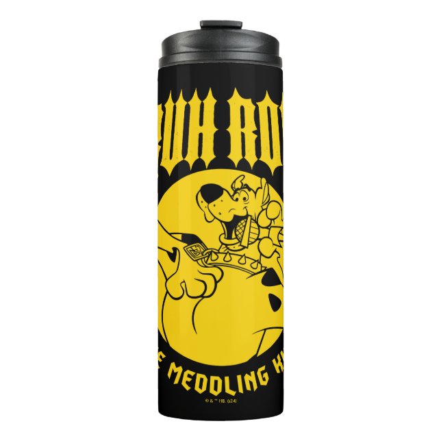Ruh Roh Scooby-Doo Das Symbol der Medling Kids Thermosbecher (Vorderseite)