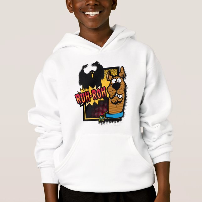 Ruh-Roh Scooby-Doo und ein Geist Hoodie (Vorderseite)