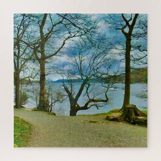 Ruhe am Lake Windermere (Vertikal)