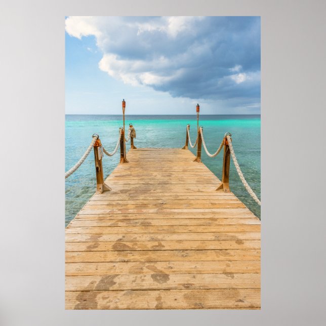 Ruhe am Meer Poster (Vorne)