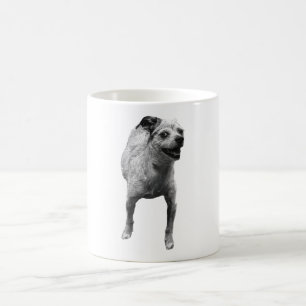 Ruhe am Morgen mit glücklichem Nachwuchs Kaffeetasse