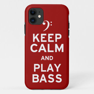 Ruhe behalt und Bass spielen Case-Mate iPhone Hülle