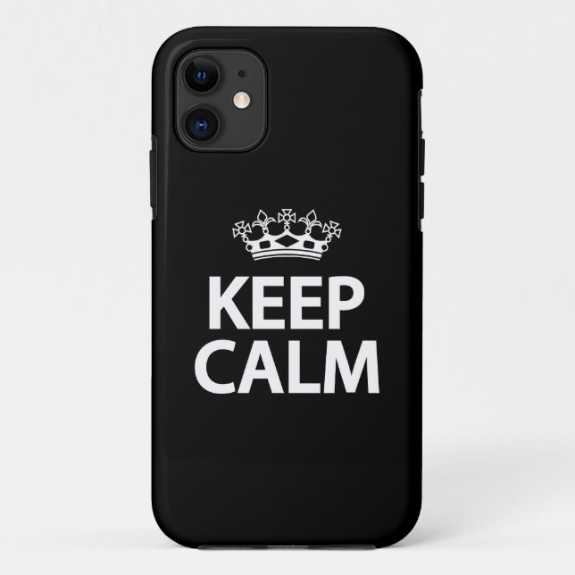 Ruhe behalten Case-Mate iPhone hülle (Rückseite)
