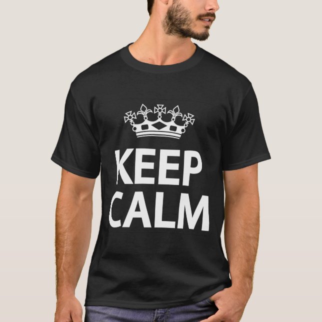 Ruhe behalten T-Shirt (Vorderseite)