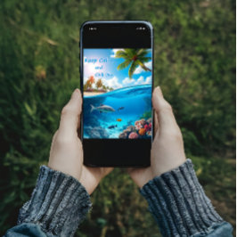 Ruhe behalten und abkühlen poster