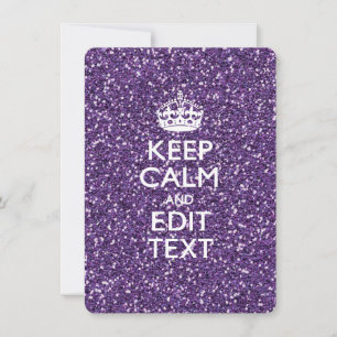 Ruhe behalten und den Glamour Ihres Textes Mauve h
