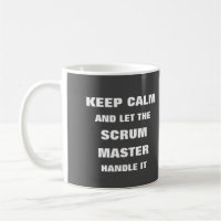 Ruhe behalten und der Scrum-Master-Griff gelassen