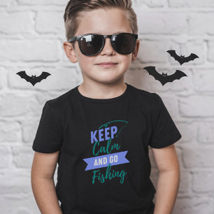 Ruhe behalten und fischen gehen T-Shirt