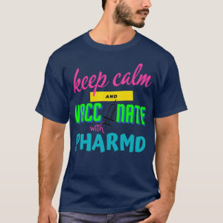 Ruhe behalten und mit dem Apotheker in der Version T-Shirt