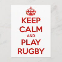 Ruhe behalten und Rugby spielen