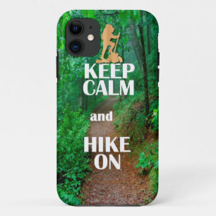 Ruhe behalten und Wandern Case-Mate iPhone Hülle