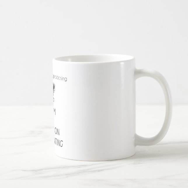 Ruhe bewahren und die Rechnungsführung übernehmen Kaffeetasse (Rechts)