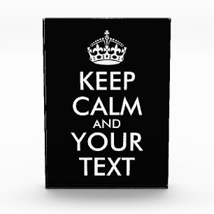 Ruhe bewahren und weitermachen - Ihre eigene Kraft Fotoblock