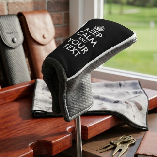Ruhe bewahren und weitermachen - Ihre eigene Kraft Golf Headcover