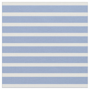 Ruhe blau u. weiße Geldstrafe Striped Stoff