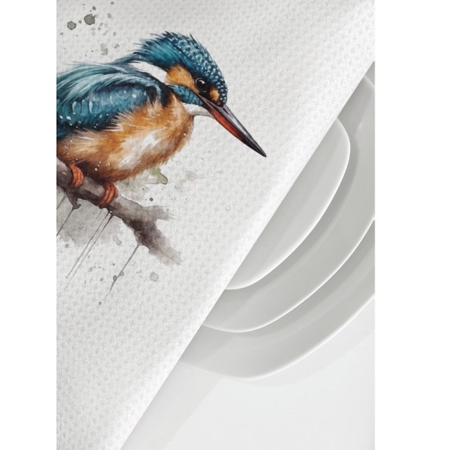Ruhe des Eisvogels Geschirrtuch (Von Creator hochgeladen)