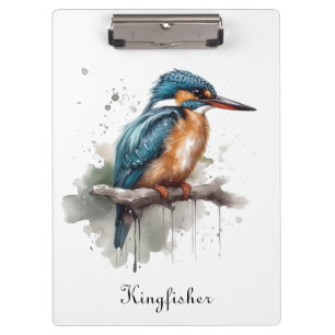Ruhe des Eisvogels Klemmbrett