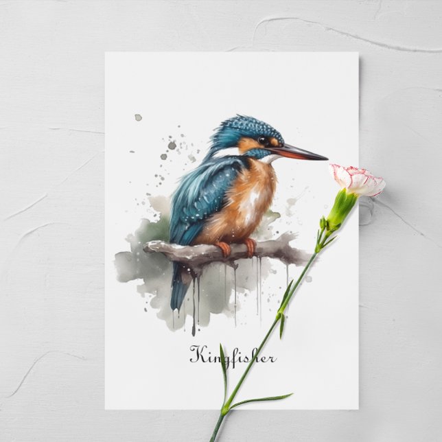 Ruhe des Eisvogels Postkarte (Von Creator hochgeladen)