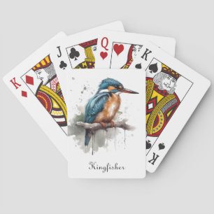 Ruhe des Eisvogels Spielkarten