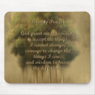 Ruhe-Gebet Mousepad