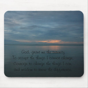 Ruhe-Gebet Mousepad
