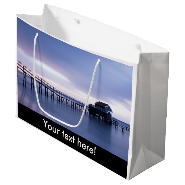 Ruhe Große Geschenktüte (Vorderseite Schrägansicht)