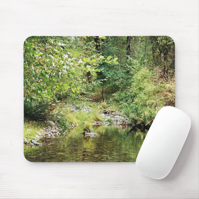Ruhe im Wald...... Mousepad (Mit Mouse)