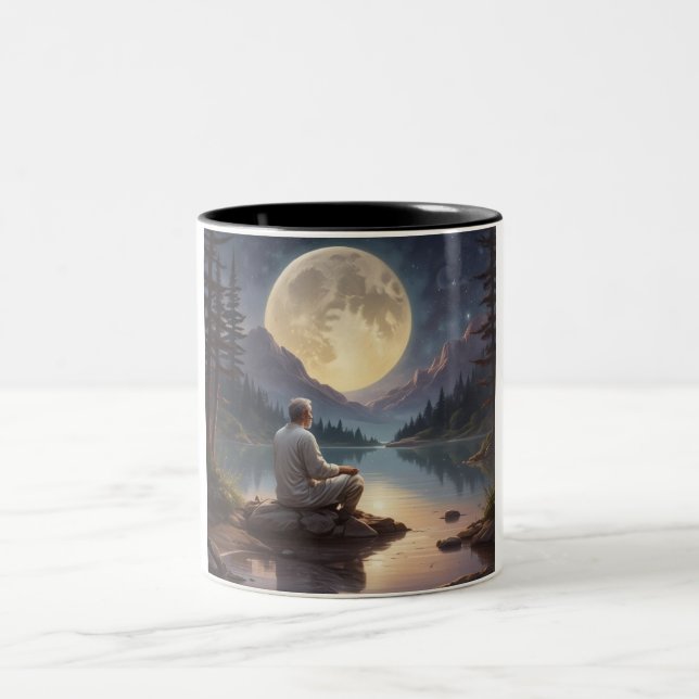 Ruhe in einem Zelt: Tasse von Mindful Moments (Mittel)
