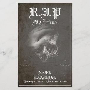 Ruhe in Frieden mein Freund - vintage
