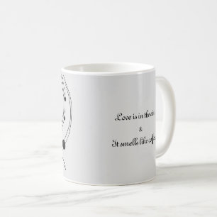 Ruhe in Linien: Zeitgenössischer Minimalismus Kaffeetasse