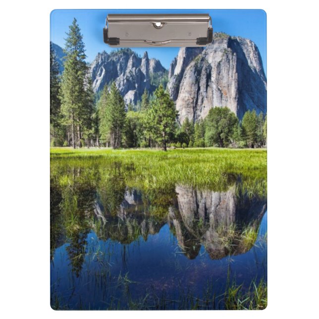Ruhe in Yosemite Klemmbrett (Vorderseite)