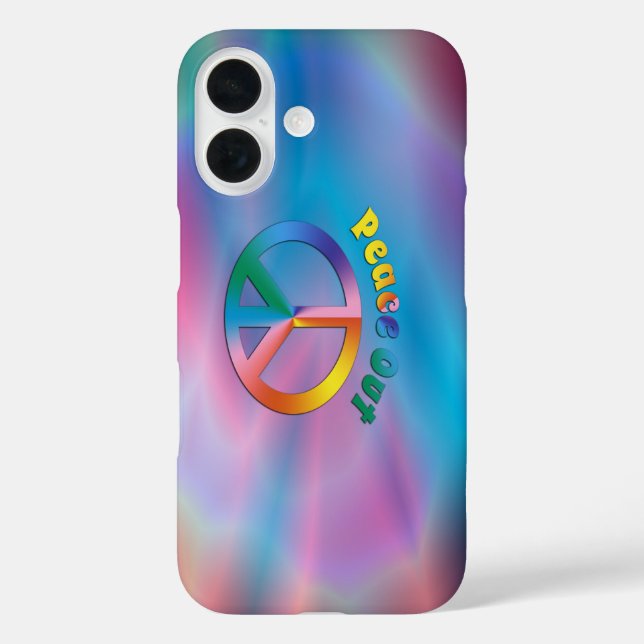Ruhe! iPhone 16 Hülle (Rückseite)
