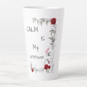 Ruhe ist mein Superheld Selbstvertrauen & Zuvers Milchtasse