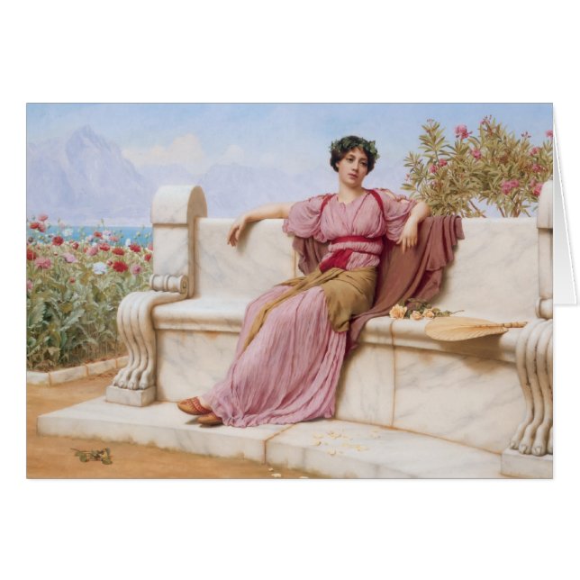 Ruhe Johns William Godward- (Vorderseite (Horizontal))