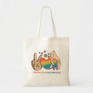 Ruhe, Liebe, Gratis-Mama - LGBTQ+-Preisgestaltung Tragetasche