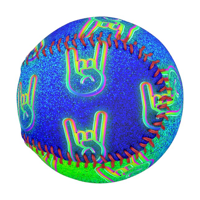 Ruhe mit meinem Auto Baseball (Rückseite Links)