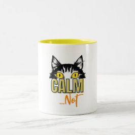 Ruhe... nicht! Entdecken Sie die vielen Stimmungen Zweifarbige Tasse