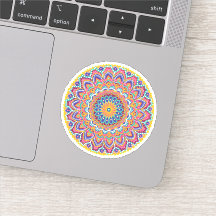 Ruhe Schöne farbenfrohe Floral Mandala