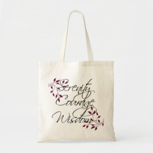 Ruhe-Tasche mit Blumen Tragetasche