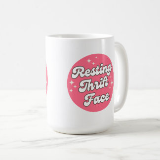 Ruhe-Troedel-Gesicht-Tasse Kaffeetasse
