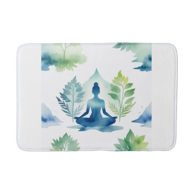 Ruhe über Lotus Badematte (Vorderseite)