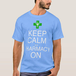 Ruhe und Apotheke auf 1 behalten T-Shirt
