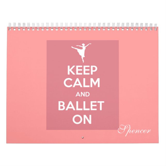Ruhe und Ballett im Kalender Behalten (Titelbild)