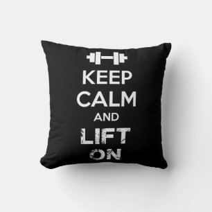 Ruhe und Bewegung behalten - Workout Motivierend Kissen