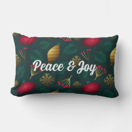 Ruhe und Freude Weihnachten Lumbar Kissen