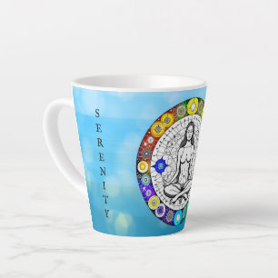 Ruhe und Friedliche Medikation Milchtasse