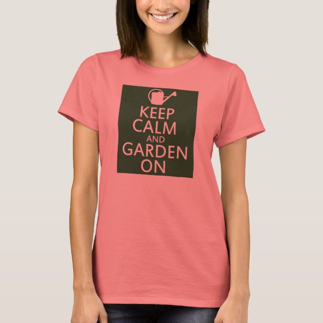 Ruhe und Garten behalten T-Shirt (Vorderseite)